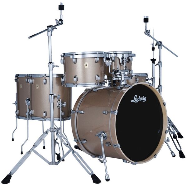 Ludwig Evolution Bundle 22" 6pc Pros.
