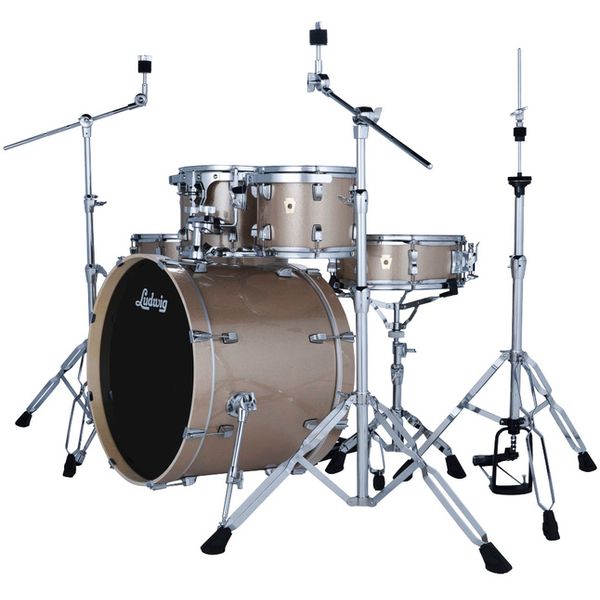 Ludwig Evolution Bundle 22" 6pc Pros.