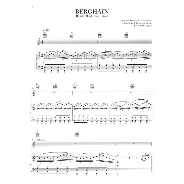 Hal Leonard Rosalía Collection