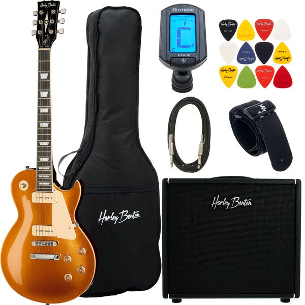 Harley Benton SC-450 P90 GT DNAFX20 AmP Set