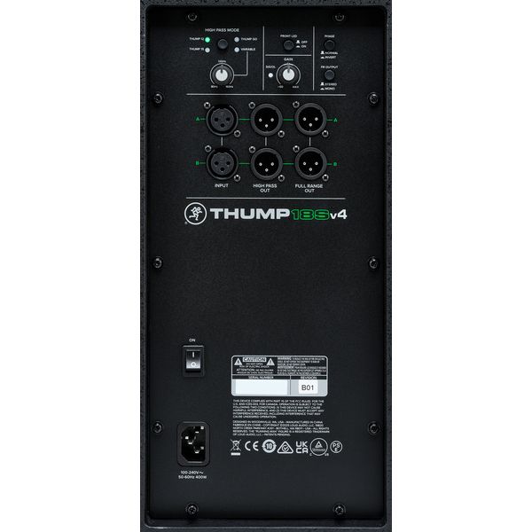 Mackie Thump 15v4/18Sv4 Power Bundle