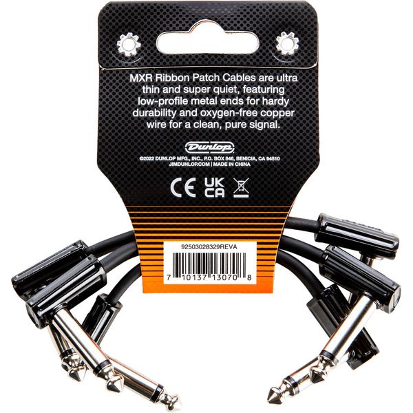 MXR 3 In Ribbon Patch Cable 3 Pk