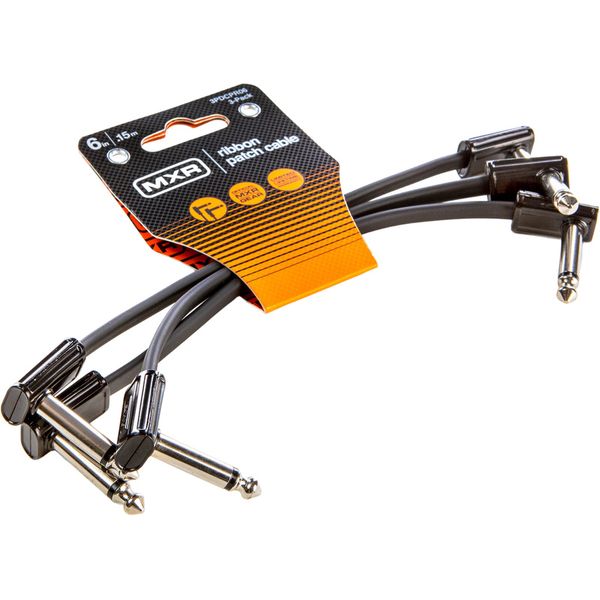 MXR 6 In Ribbon Patch Cable 3 Pk