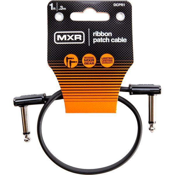 MXR 1 Foot Ribbon Patch Cable