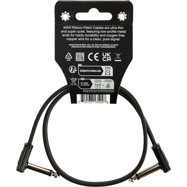 MXR 18 Inch Ribbon Patch Cable