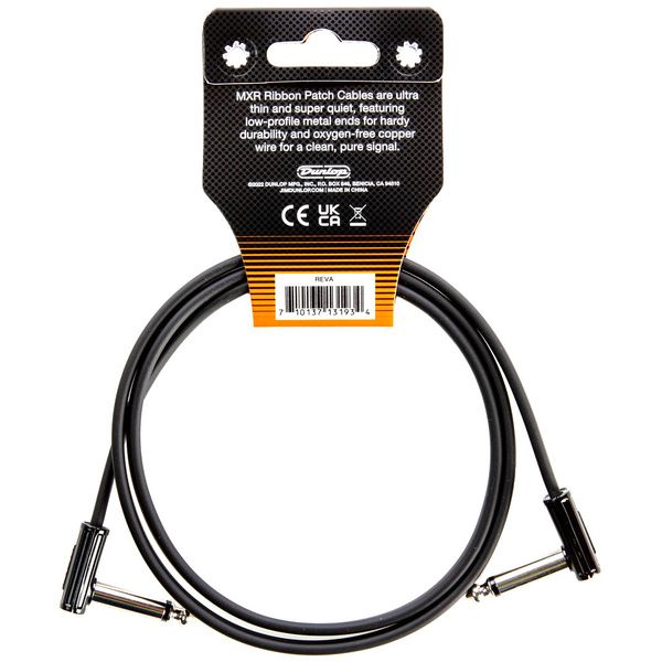 MXR 3 Foot Ribbon Patch Cable