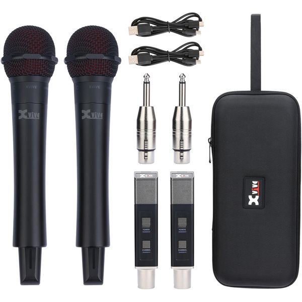 XVive M5D Dual Microphone Wireless