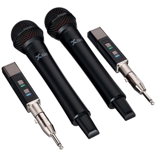 XVive M5D Dual Microphone Wireless