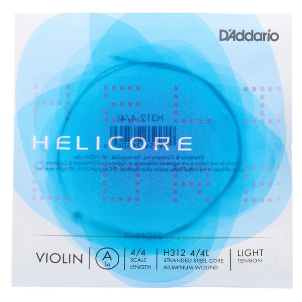 Daddario Helicore Violin A 4/4 Light