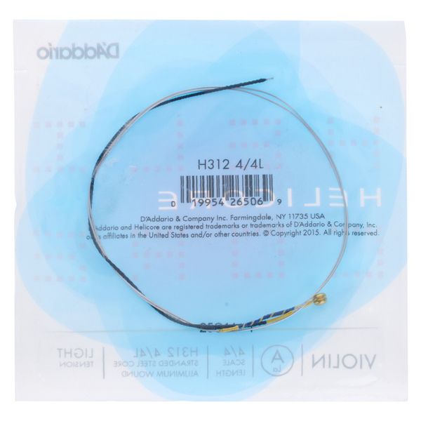 Daddario Helicore Violin A 4/4 Light