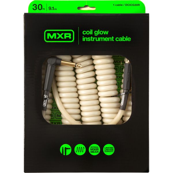 MXR 30 FT Coil Glow Cable R S