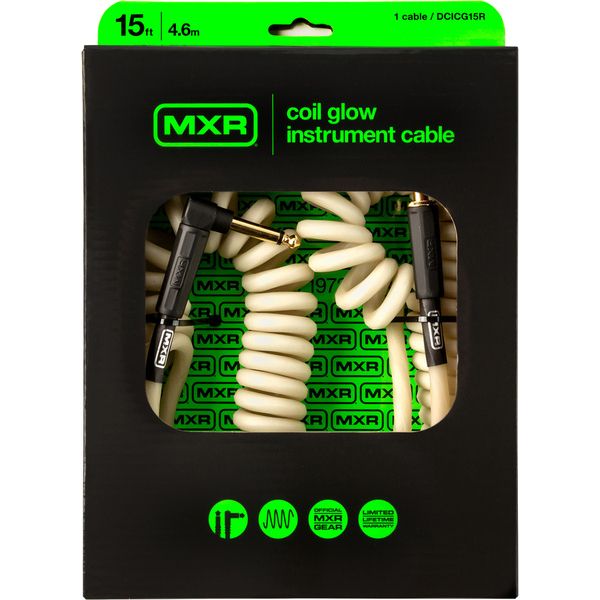 MXR 15 FT Coil Glow Cable R S