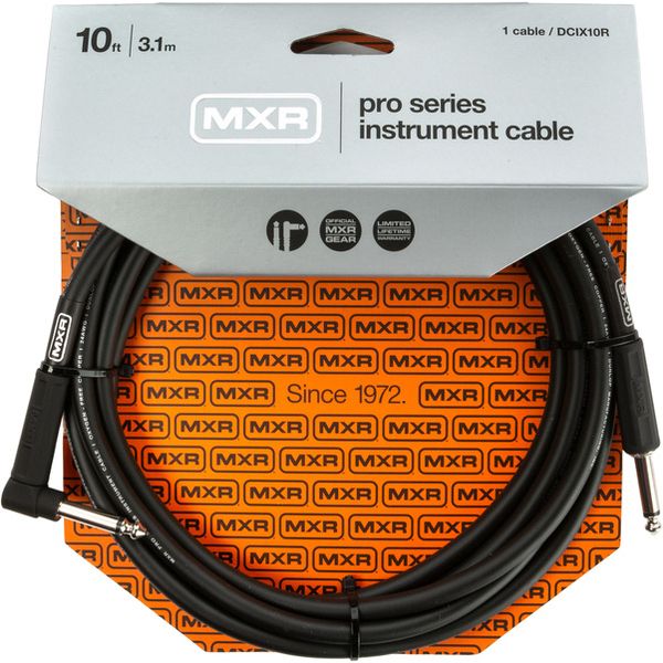 MXR 10 FT Pro Cable Black R S