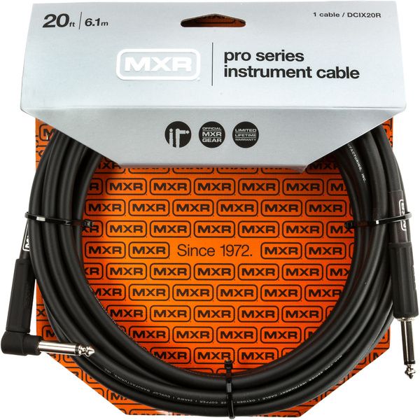 MXR 20 FT Pro Cable Black R S