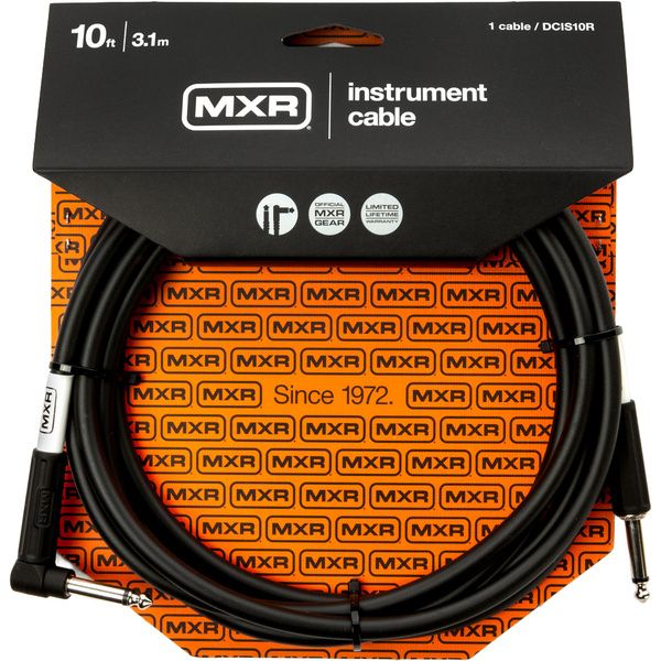 MXR 10 FT Standard Cable Black R S