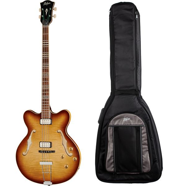 Höfner Verythin Bass-HCT-500/7 w/GigB