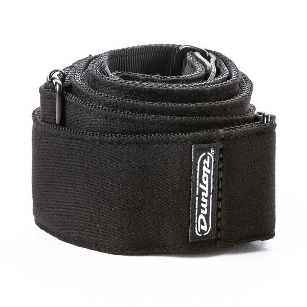 Dunlop Jacquard Strap Plain Black
