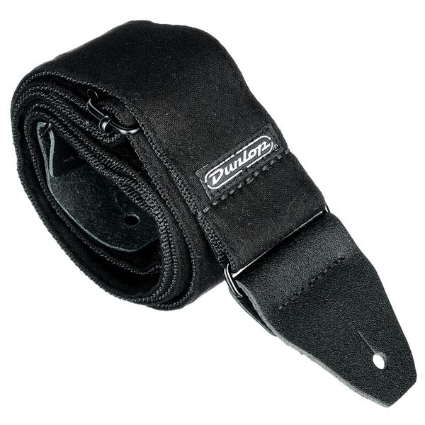 Dunlop Jacquard Strap Plain Black