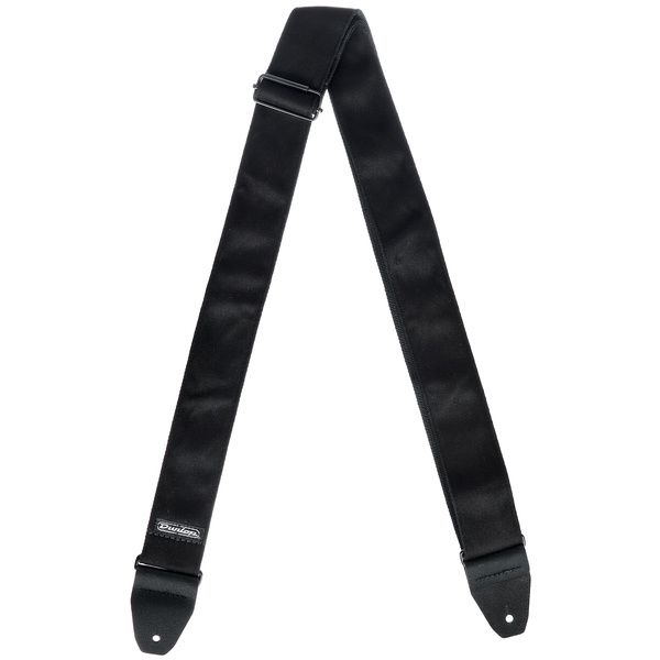 Dunlop Jacquard Strap Plain Black