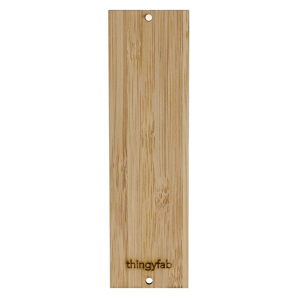thingyfab Blank Panel 500 Bamboo