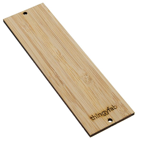 thingyfab Blank Panel 500 Bamboo