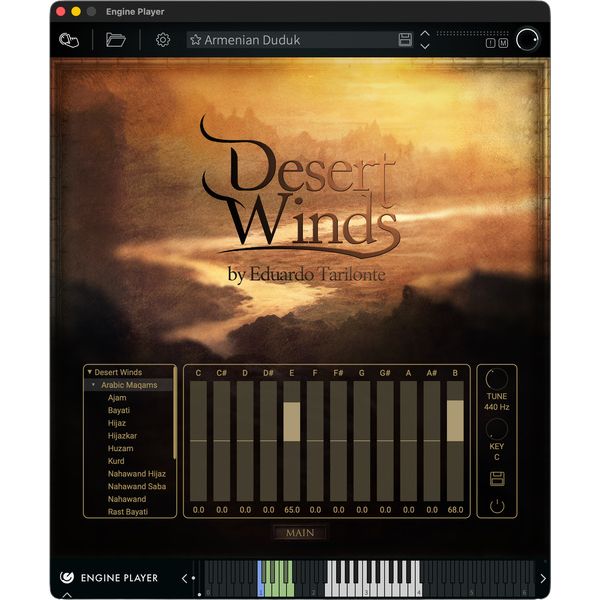 Engine Audio Desert Winds