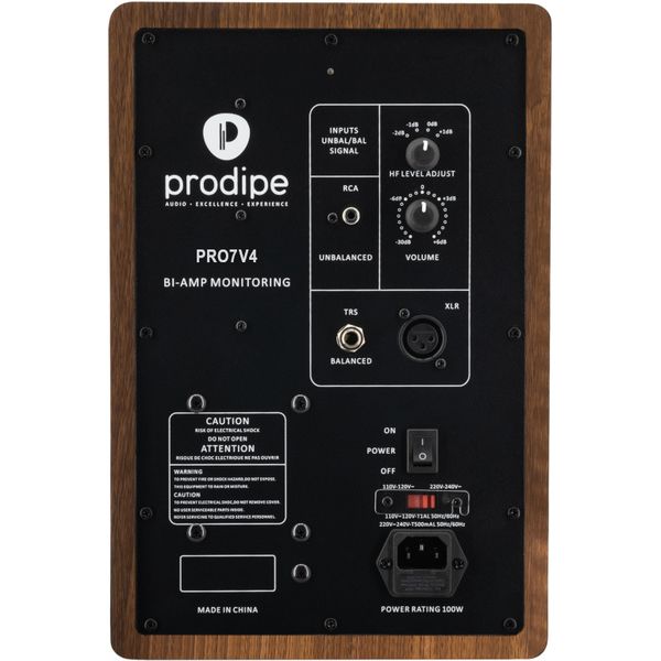 Prodipe Pro 7 V4 Walnut Wood