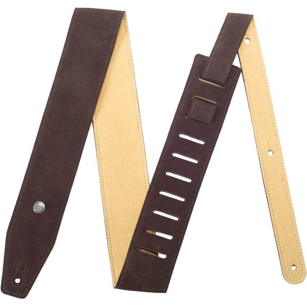 Dunlop BMF Suede Mahogany Strap