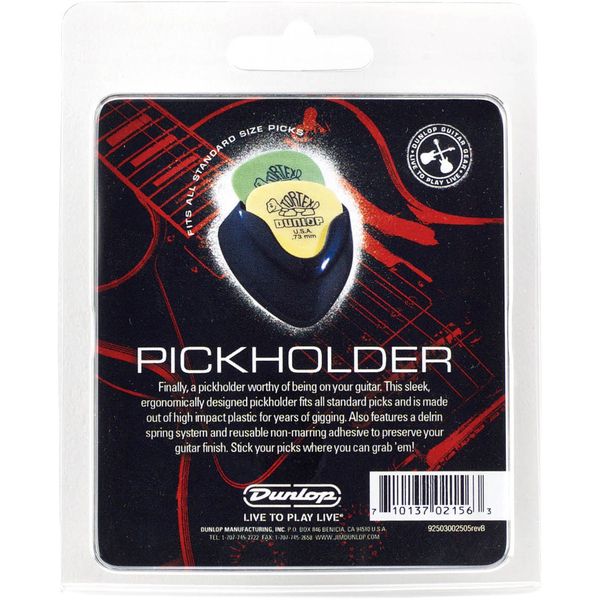 Dunlop Ergo Black Pick Holder