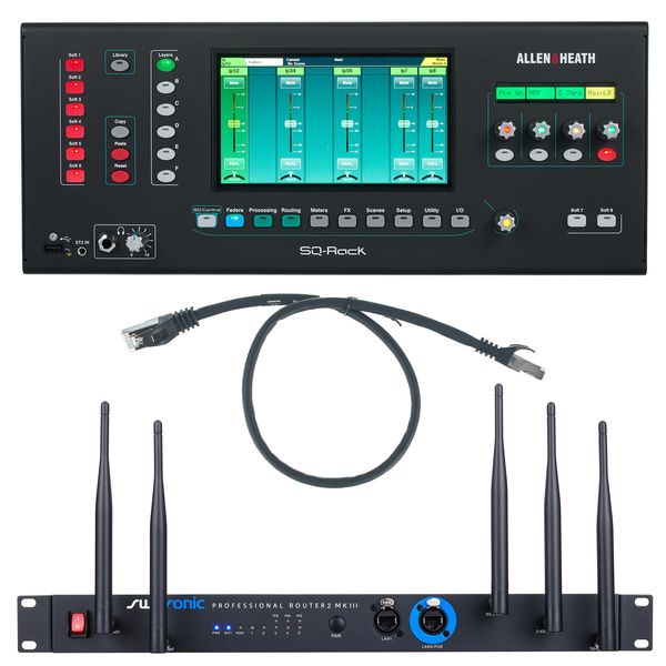 Allen & Heath SQ Rack Router Bundle