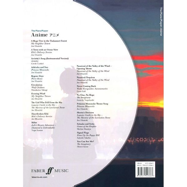 Faber Music The Piano Player: Anime