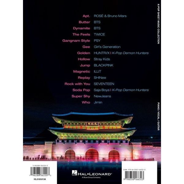 Hal Leonard K-Pop Sheet Music Collection