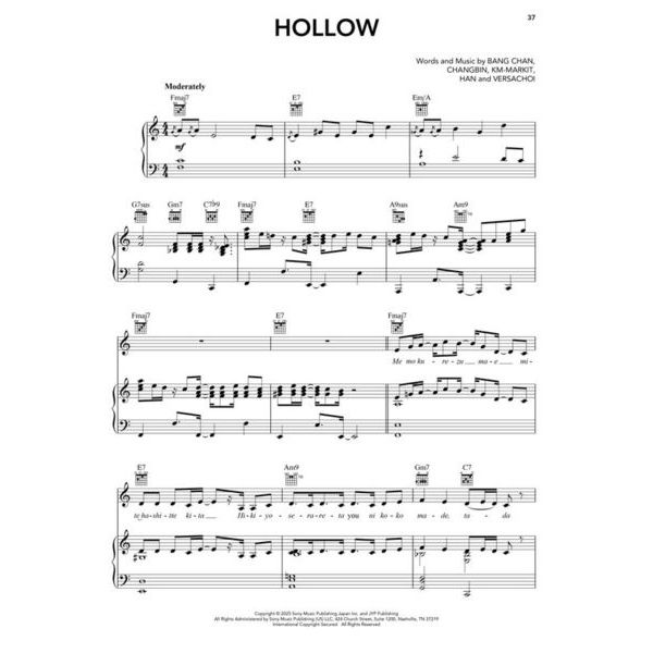 Hal Leonard K-Pop Sheet Music Collection