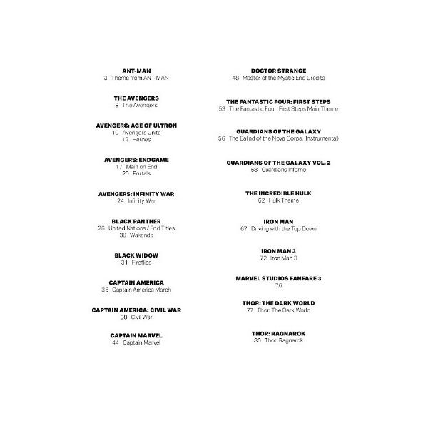 Hal Leonard Marvel Piano Solo Collection