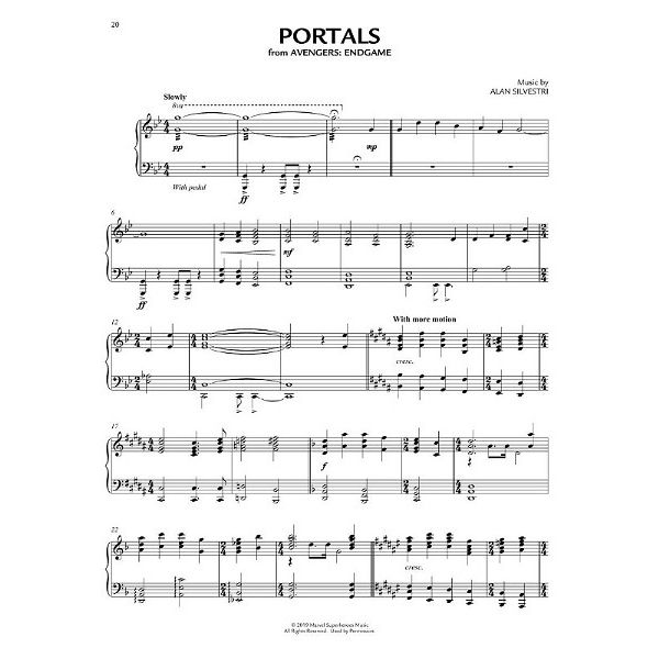 Hal Leonard Marvel Piano Solo Collection