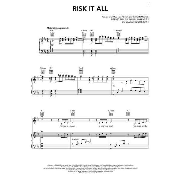 Hal Leonard Bruno Mars The Romantic