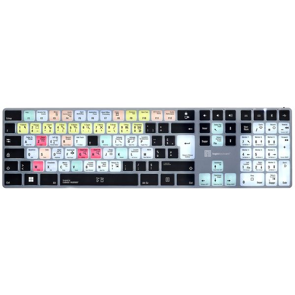 Logickeyboard Titan Steinberg Cubase FR PC