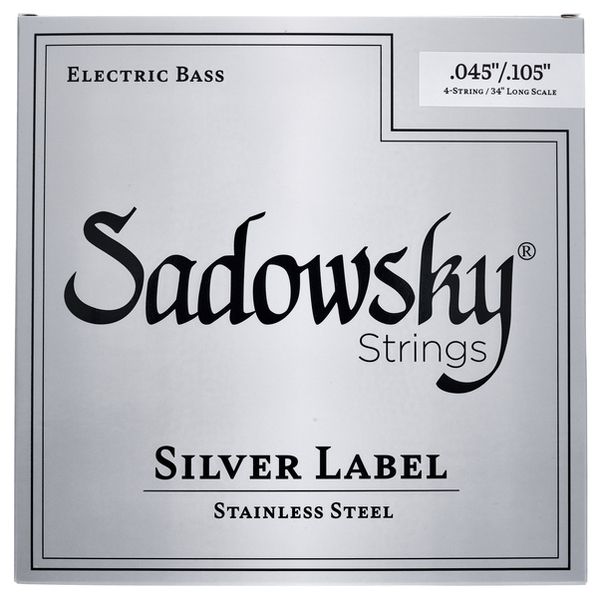 Sadowsky Silver Label Bass 4 .045 -.105