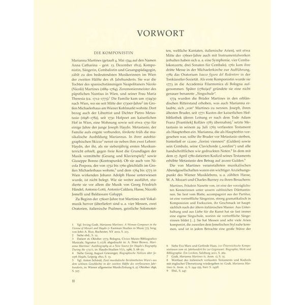 Bärenreiter Martines Sonata da Cimbalo