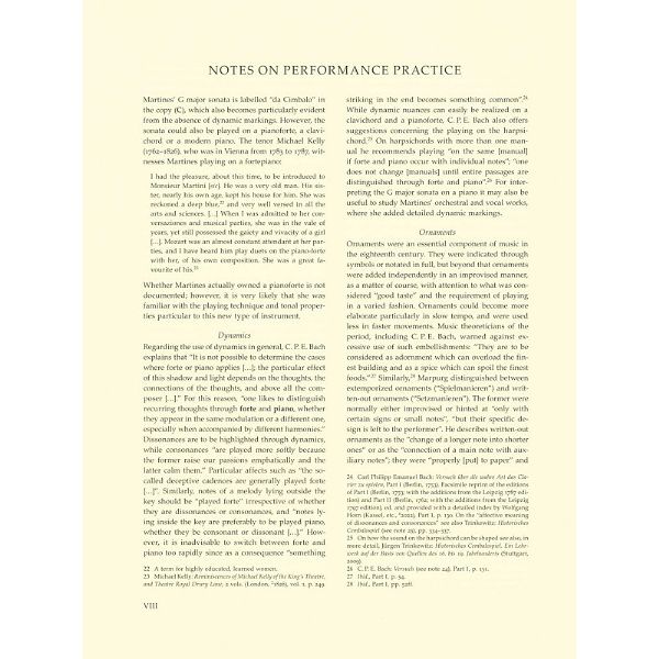 Bärenreiter Martines Sonata da Cimbalo