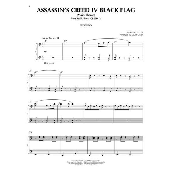 Hal Leonard Video Game Music Piano Duet