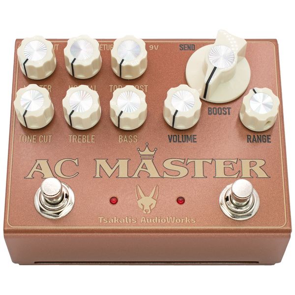 Tsakalis AudioWorks AC Master Overdrive and Boost