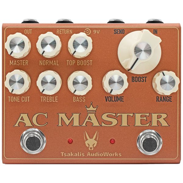 Tsakalis AudioWorks AC Master Overdrive and Boost