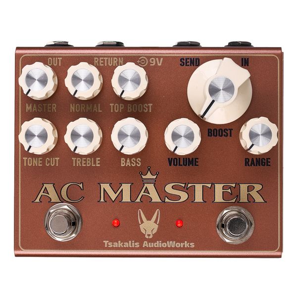 Tsakalis AudioWorks AC Master Overdrive and Boost