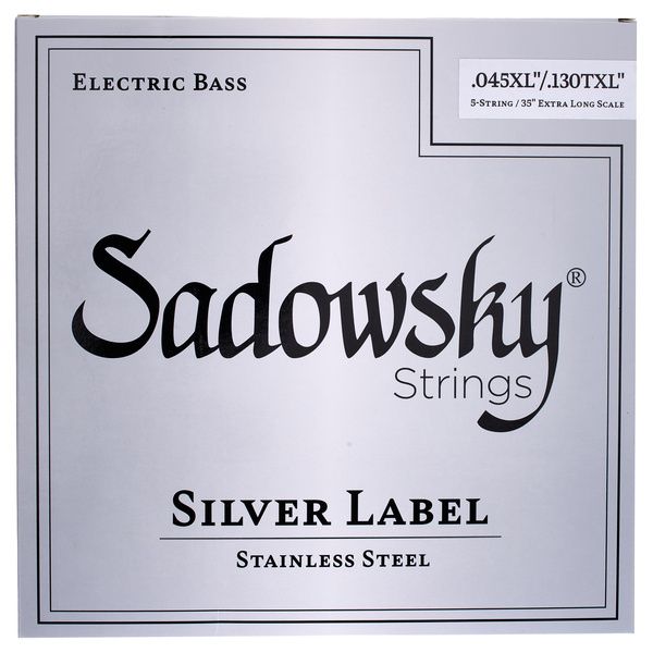 Sadowsky Silver Label Bass 5 TW .045
