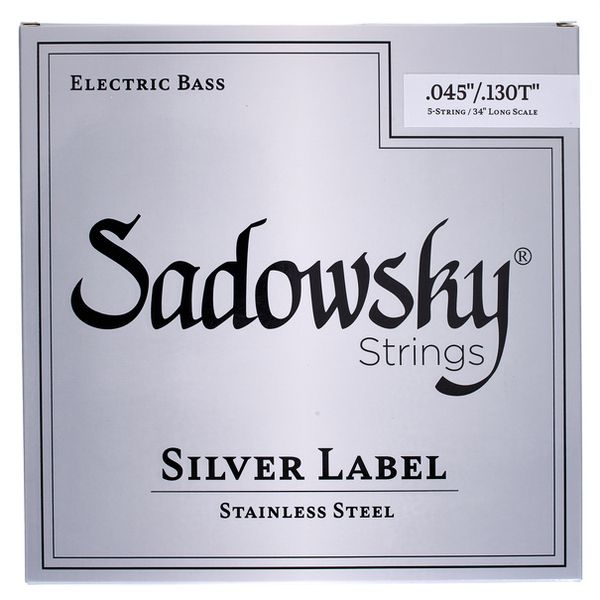 Sadowsky Silver Label Bass 5 .045 TW