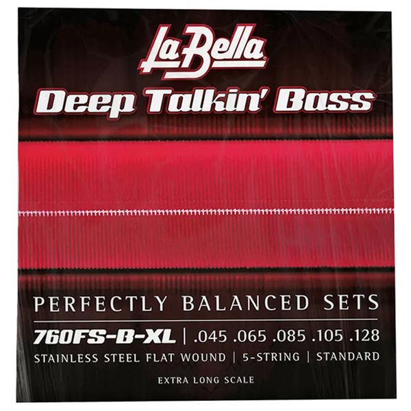 La Bella 760FS-B-XL Deep Talkin Bass