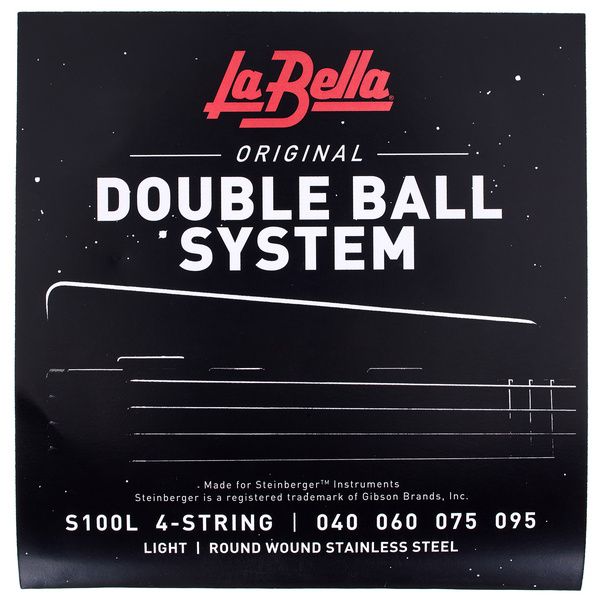 La Bella S100L Double Ball Bass Lite