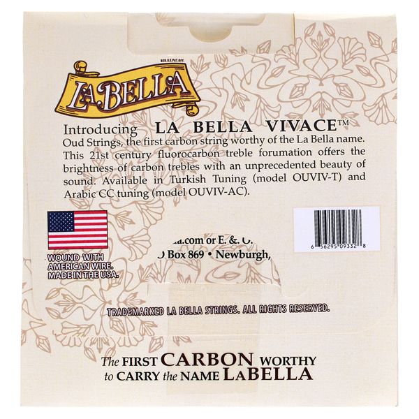 La Bella Vivace Oud Arabic CC
