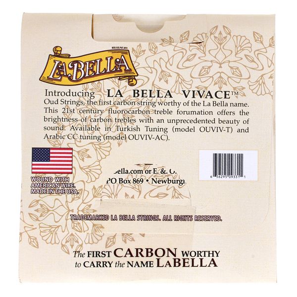 La Bella Vivace Oud Turkish